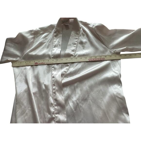 VTG Morgan Taylor Intimates Nightgown Robe Relax Large Silky Has Snags READ - Picture 6 of 14